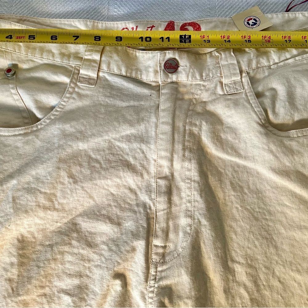 Vintage NWT G Unit 50 Cents Mens 42 Linen/Cotton Easy Fit Shorts NWT NOS - Picture 3 of 12